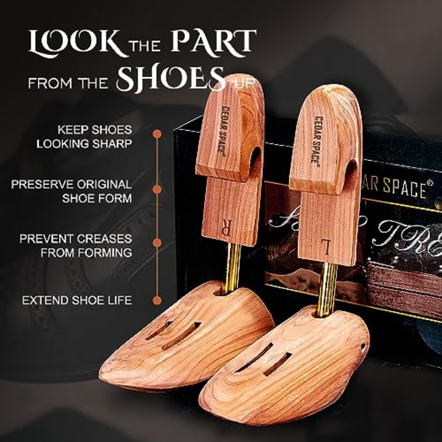 Cedar Space Wooden Shoe Stretc - Shoe Tree Cedar 리뷰 및 가격
