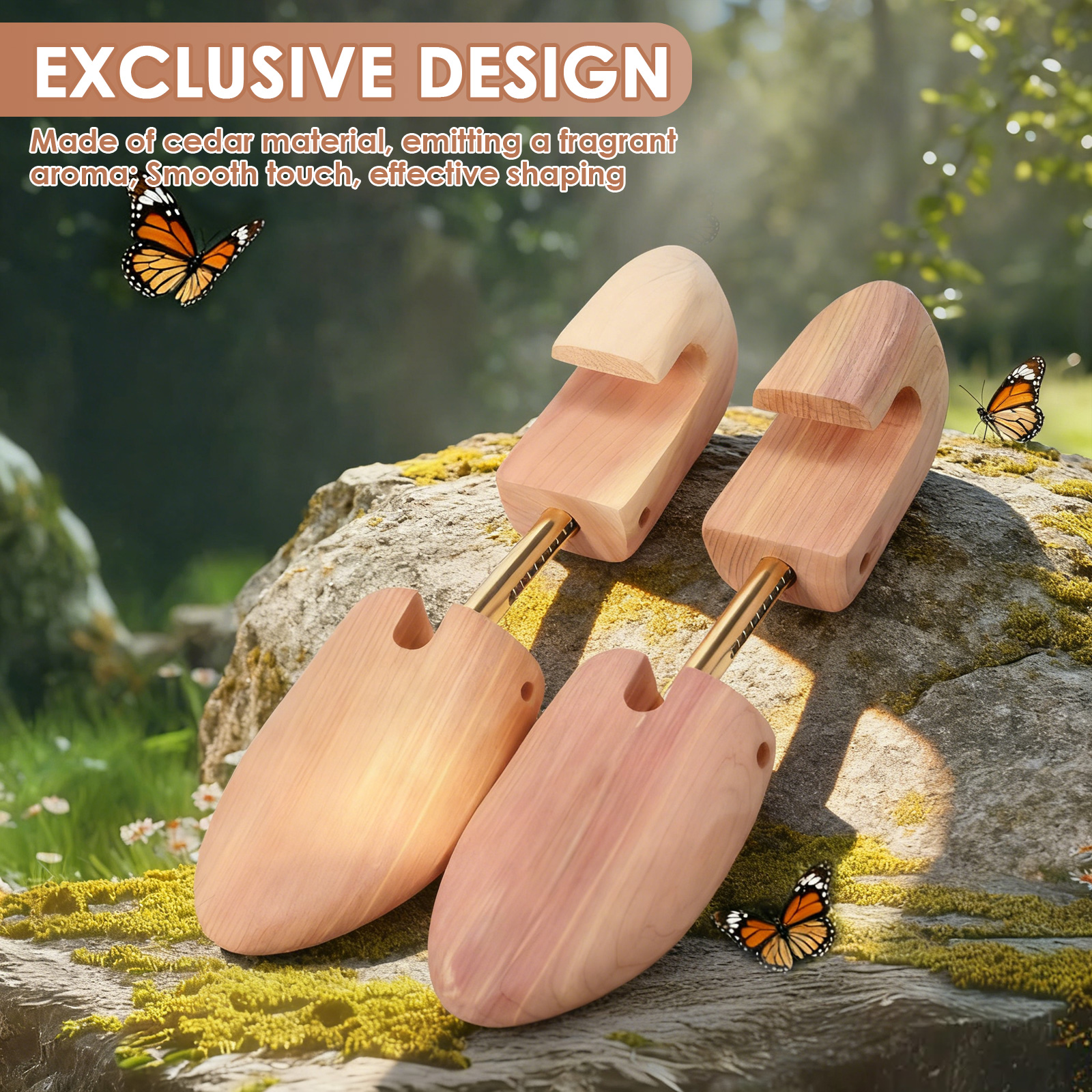 2Pcs Cedar Shoe Trees for Men  - Shoe Tree Cedar 리뷰 및 가격