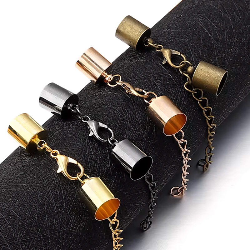 10Sets Leather Cord End Caps W - Patent Leather Shine 리뷰 및 가격