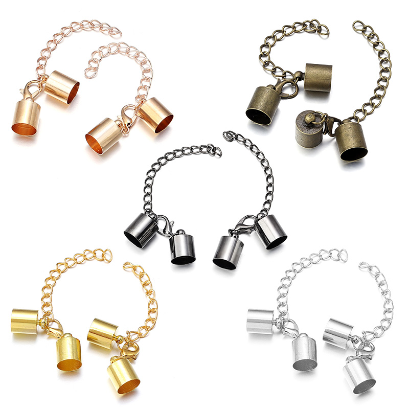 10Sets Leather Cord End Caps W - Patent Leather Shine 리뷰 및 가격