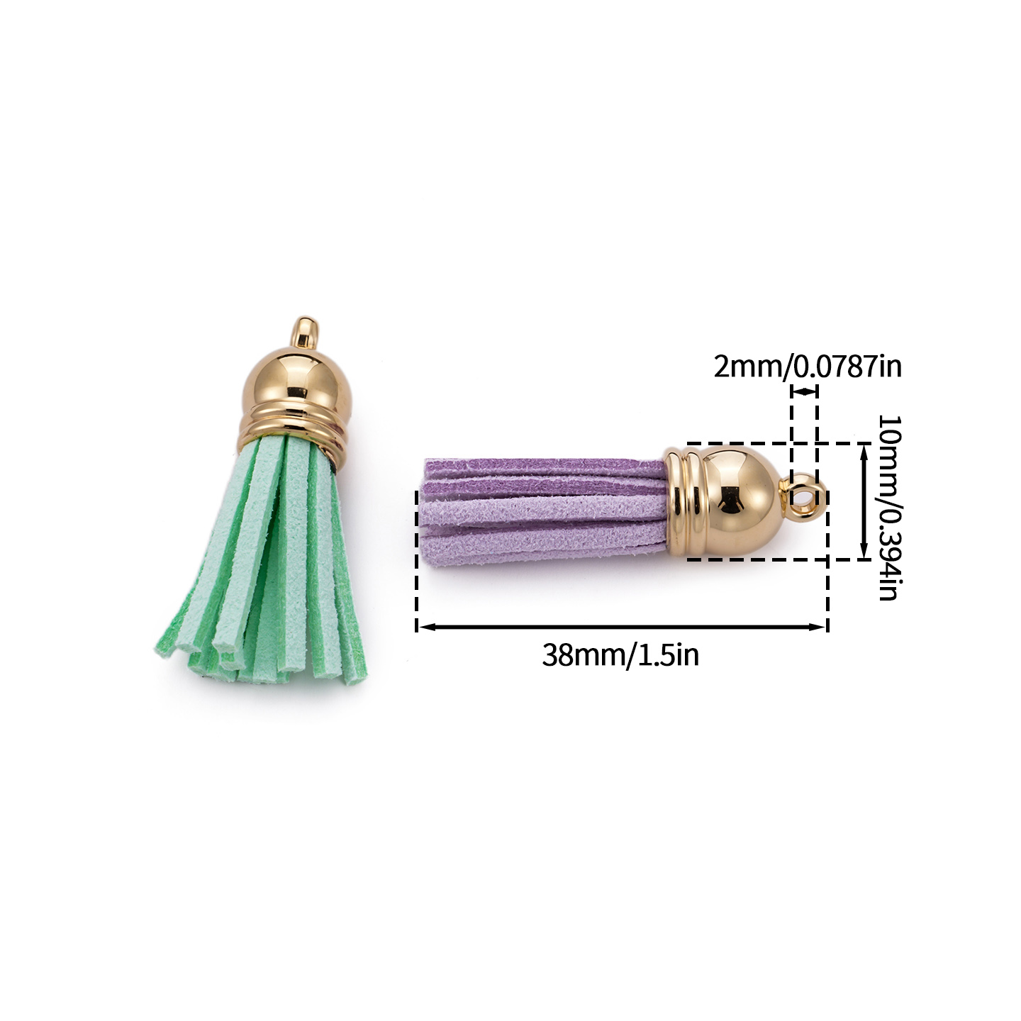 20pcs/Lots Tassel Synthetic Su - Patent Leather Shine 리뷰 및 가격