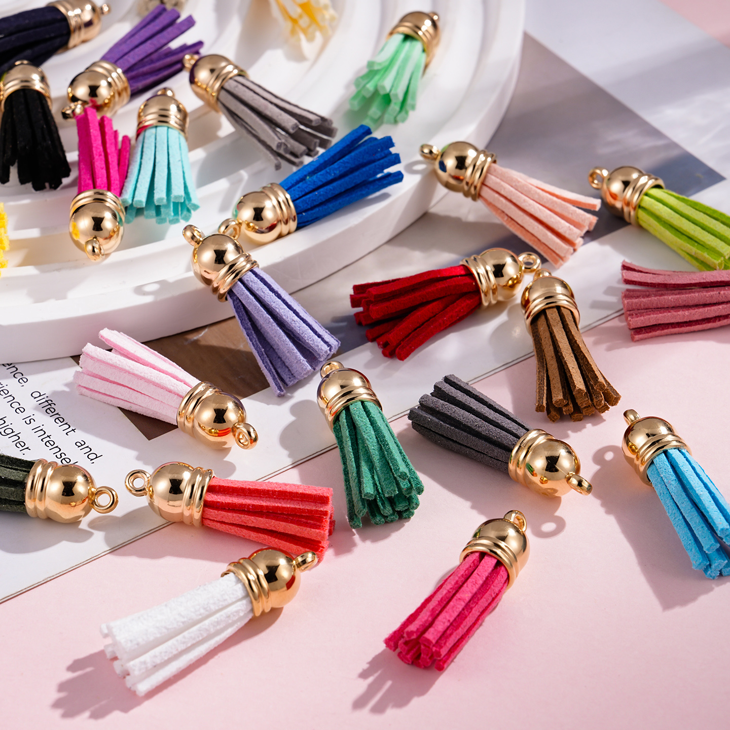 20pcs/Lots Tassel Synthetic Su - Patent Leather Shine 리뷰 및 가격
