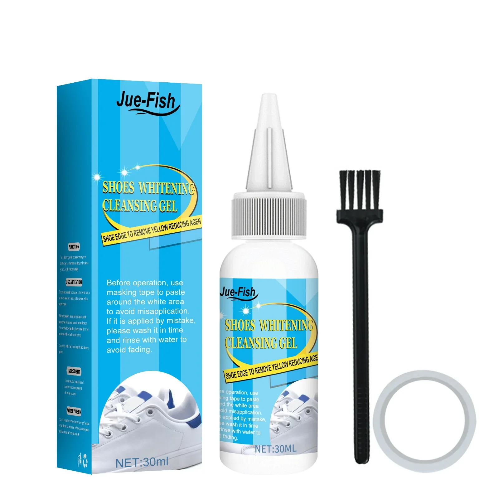 White Shoes Cleaning Gel Stain - Sneaker Shoe Care Kit 리뷰 및 가격
