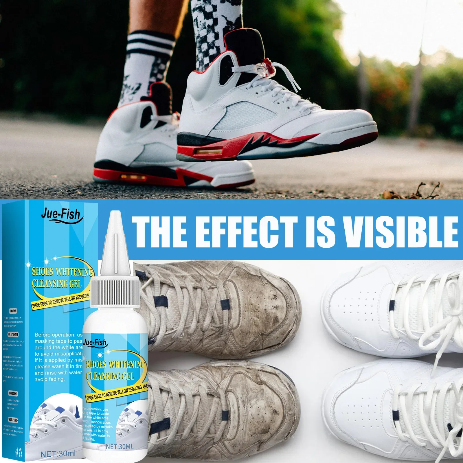 White Shoes Cleaning Gel Stain - Sneaker Shoe Care Kit 리뷰 및 가격