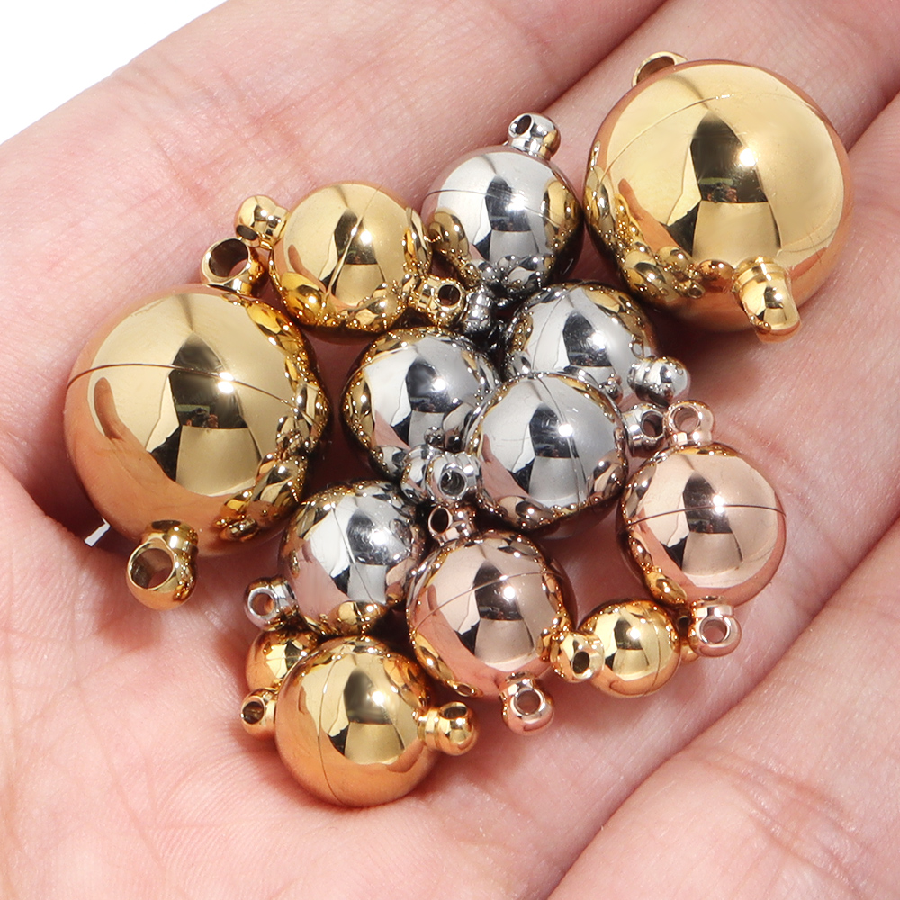2pcs/lot Round Stainless Steel - Patent Leather Shine 리뷰 및 가격