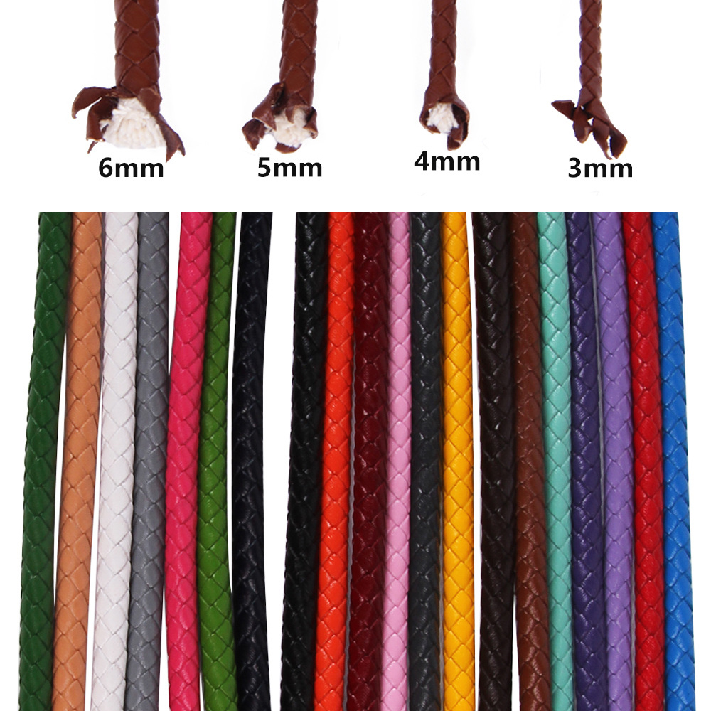 1meter 3mm 4mm 5mm 6mm Round G - Patent Leather Shine 리뷰 및 가격
