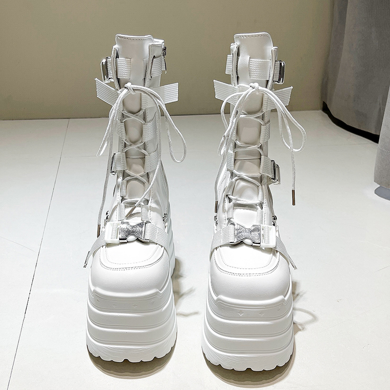 13.5CM,17CM Women Punk Boots A - Leather Sneaker Care Kit 리뷰 및 가격