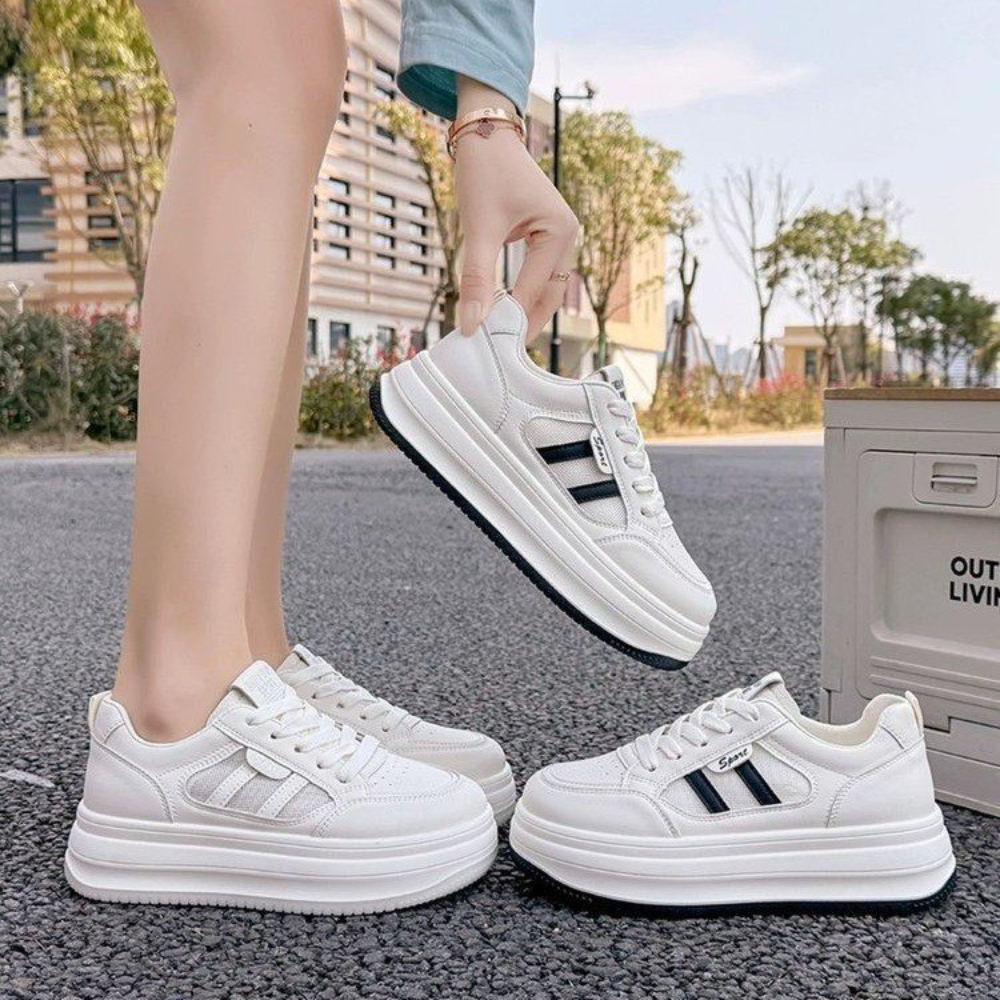 Women's Breathable Mesh Platfo - Leather Sneaker Care Kit 리뷰 및 가격