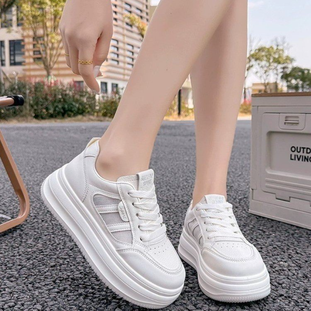 Women's Breathable Mesh Platfo - Leather Sneaker Care Kit 리뷰 및 가격