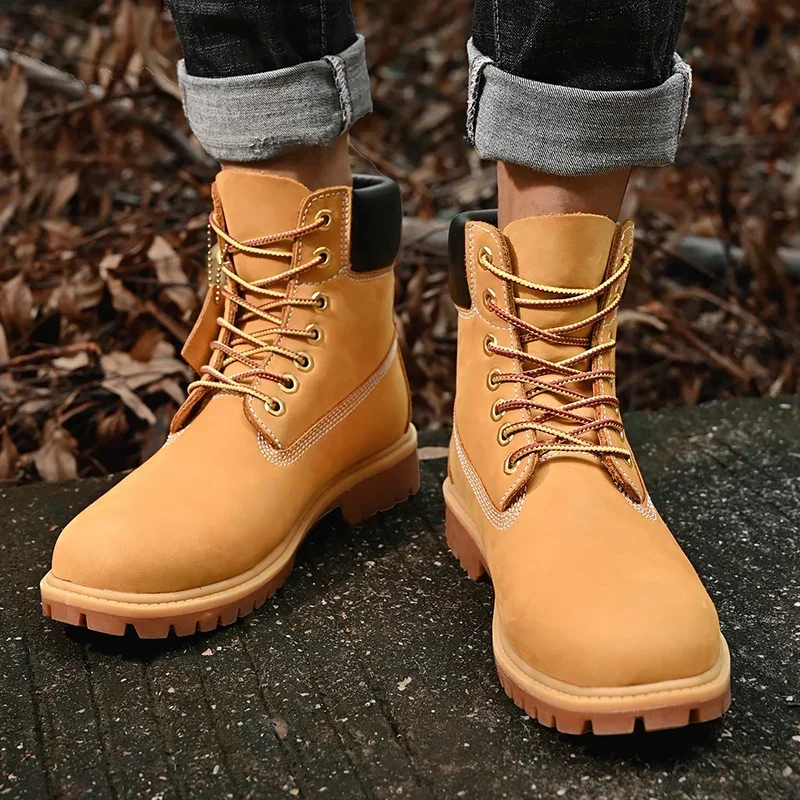 Boots Men High Top Boots High  - Leather Sneaker Care Kit 리뷰 및 가격