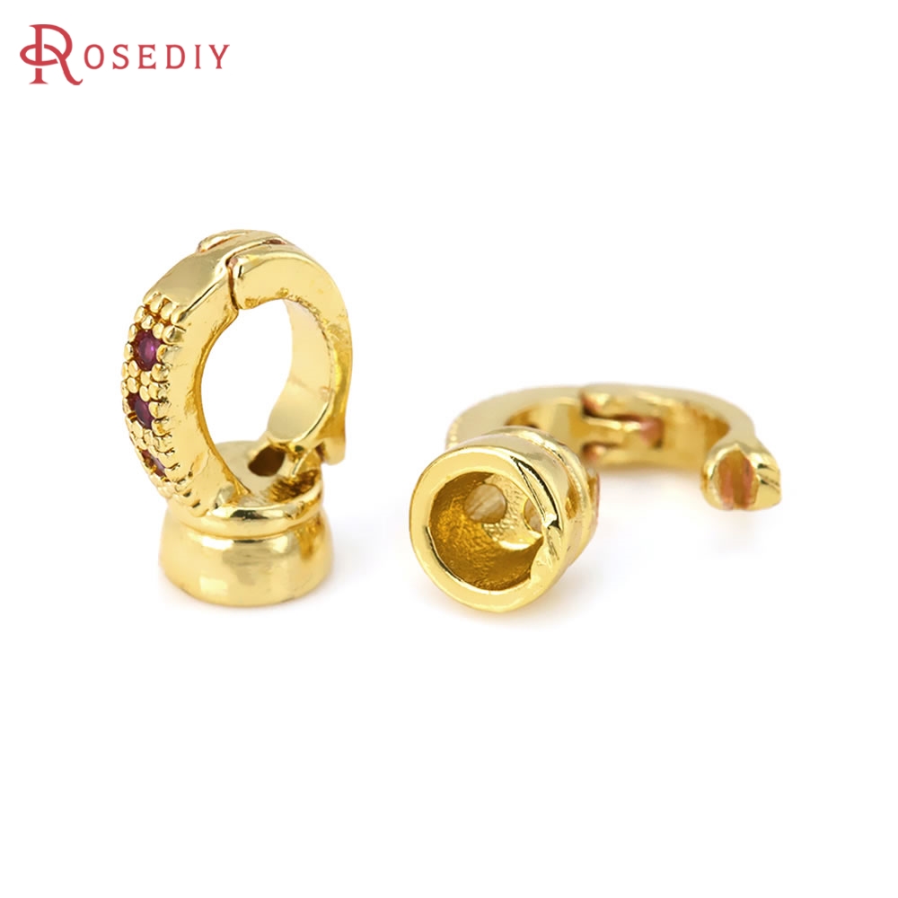18K Gold Color Brass Zircon Co - Patent Leather Shine 리뷰 및 가격