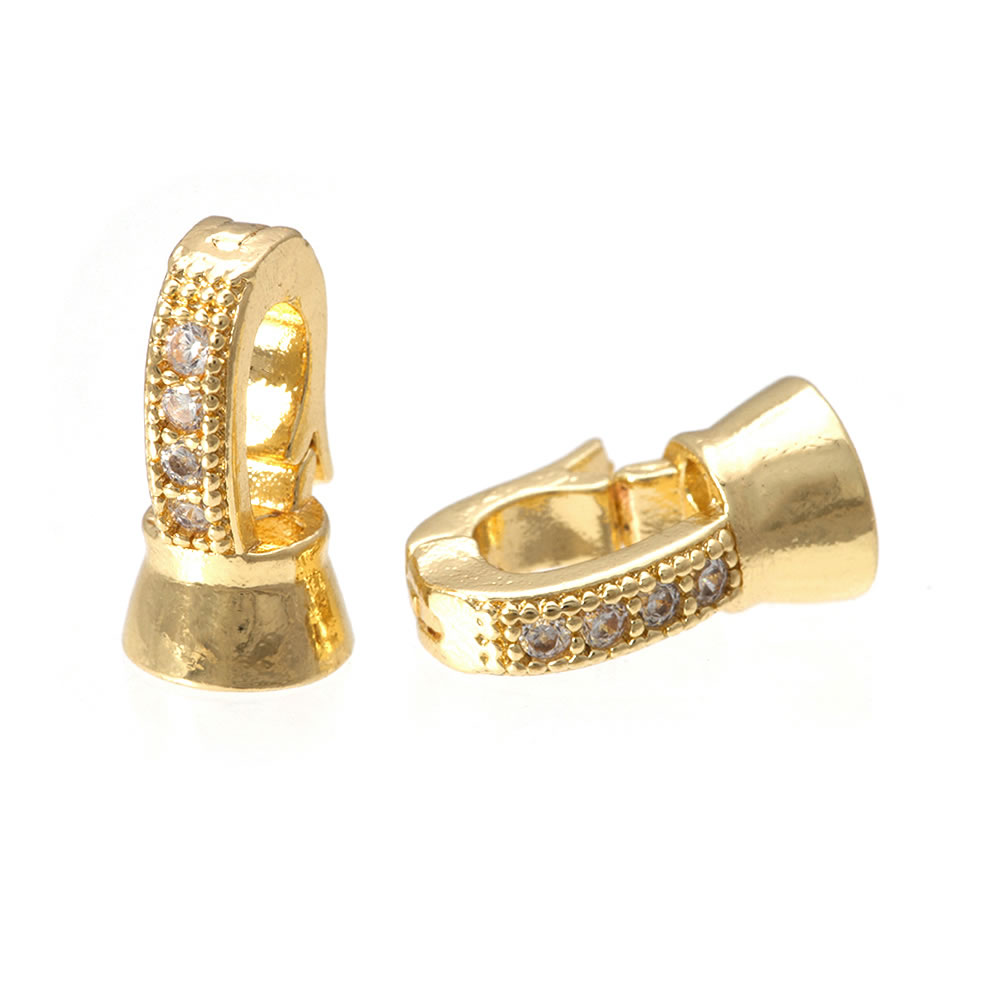 18K Gold Color Brass Zircon Co - Patent Leather Shine 리뷰 및 가격